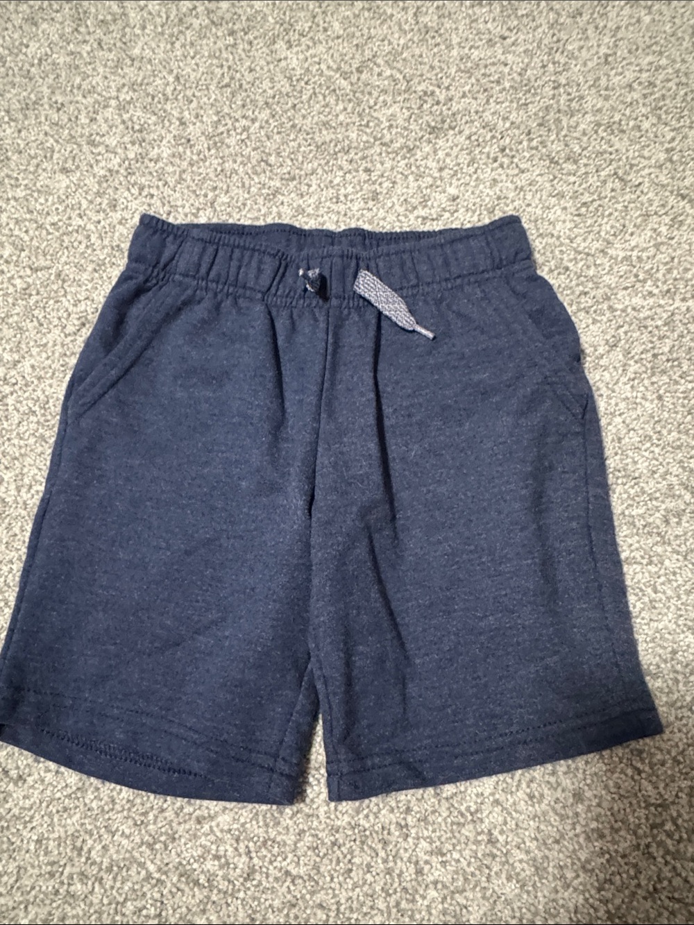 Cat & Jack Navy Blue Athletic Pull-On Shorts
